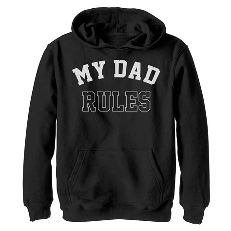 Boys 6-20 My Dad Rules Kid's Father's Day Graphic Tee