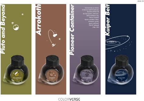 Buy Colorverse New Horizon Limited Edition Fountain Pen Ink – Pluto and ...