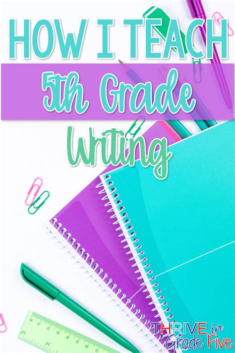 Image result for 5th Grade Writing Lesson