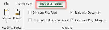 Image result for Excel Remove Header