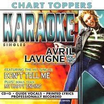 Karaoke: Don't Tell Me / My Happy Ending: Lavigne, Avril: Amazon.in: Music}