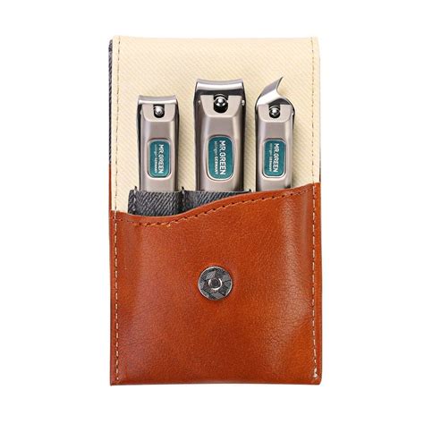 Nail clippers set stainless steel 3 pcs nail clippers & slant edg ...