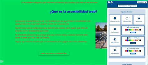 Widget de Accesibilidad Web y sus ventajas - Accede Me