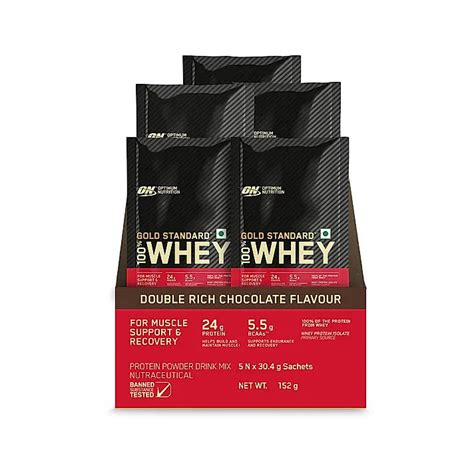 Gold Standard 100% Isolate Whey Protein - Double Rich Chocolate | 152 g ...
