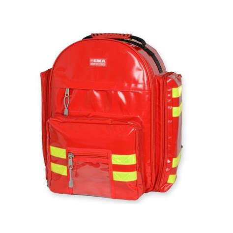 LOGIC 2 RED PVC BACKPACK