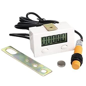 FYGAIN Digital Counter for knitting machine, Electronic LCD Digital 0 ...