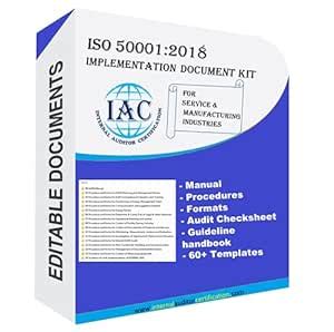ISO 50001 2018 Self Implementation Document Kit : Amazon.in: Software