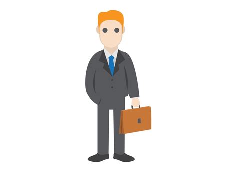 Business Man Character Vector 的图像结果