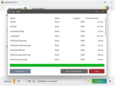 Bulk KMZ to SHP - reaConverter (Batch File Converter)