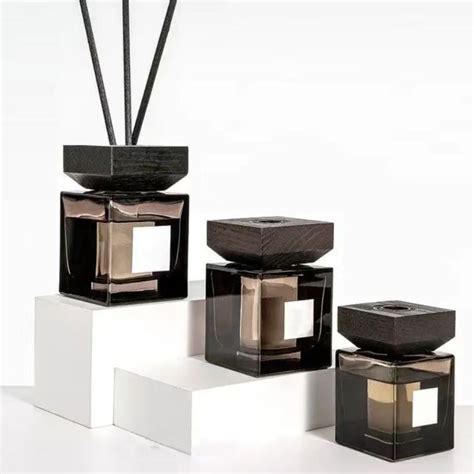 100ml Amber Square Glass Diffuser Bottles
