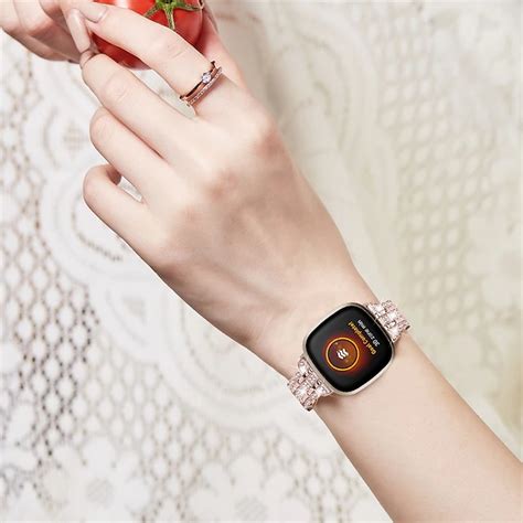 Smart Watch Band Compatible with Fitbit Versa 4 Sense 2 Versa 3 Sense ...