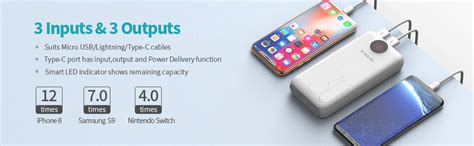 Romoss 30000mAh Lithium Polymer Power Bank SW30+ with 18 Watt Fast ...