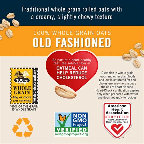 Quaker Old Fashioned Rolled Oats, Non GMO Project India | Ubuy
