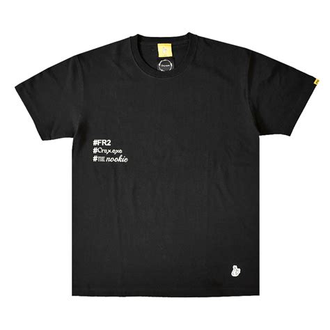 【#FR2×Crux.exe×THEnookie】FXXKING RABBITS TEE - BLACK | HOTEL THE Nookie
