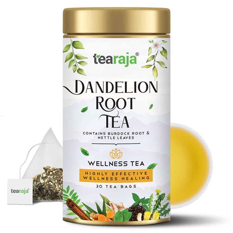 Dandelion Root Tea 30 TeaBags – Tearaja