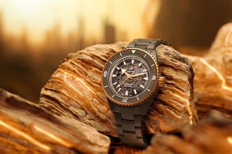 Captain Cook High-Tech Ceramic Skeleton High-Tech Ceramic Watch ...