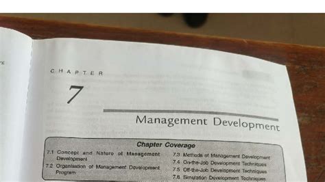 Chapter 7: Management Development Techniques in HRM - Studocu