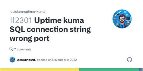 Uptime Kuma Connection String SQL 的图像结果