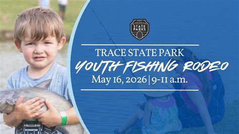 Trace State Park Youth Fishing Rodeo, Trace State Park, Pontotoc, 16 ...