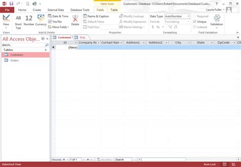 Access Add Another Table to Backend Database 的图像结果