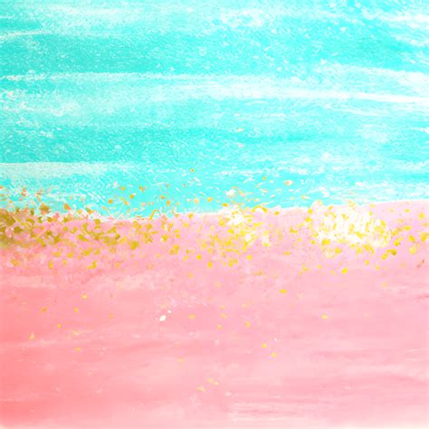 Bright Pink Teal and Gold Glitter Background · Creative Fabrica
