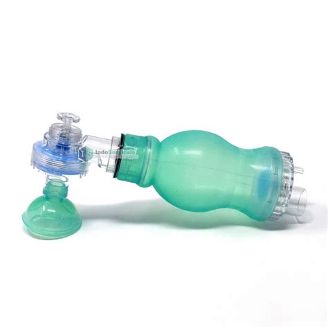 Buy Ambu Bag (Infant) Silicone Green Color Online in India