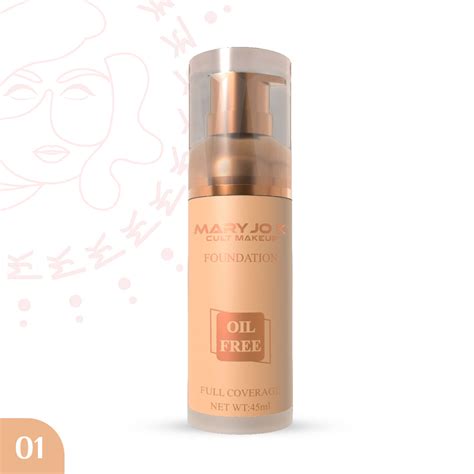 Oil Free - Full Coverage Foundation W2S – MaryJoK