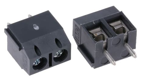 RS PRO | RS PRO PCB Terminal Block, 2-Contact, 5mm Pitch, Through Hole ...