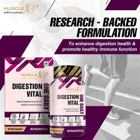 Buy MUSCLEXP DIGESTION VITAL ONE DAILY, 60 VEG CAPSULES (PACK OF 3 ...