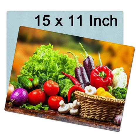 2 Pcs Sublimation Tempered Glass Cutting Board : Amazon.in: Office Products