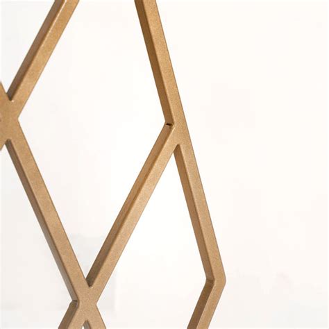 Hexagonal Puja Backdrop Metal Frame With Lotus Hangings Online ...