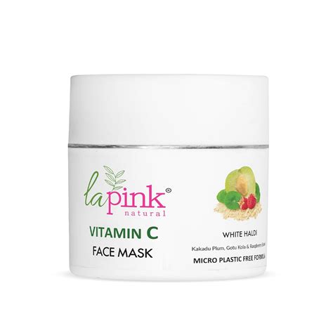 Buy La Pink Vitamin C Face Mask with White Haldi & Kakakdu Plum | For ...