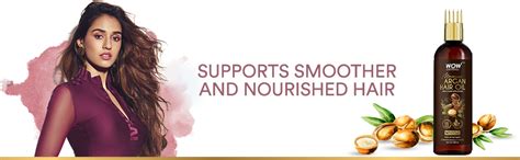 Buy WOW Skin Science Moroccan Argan Hair Oil - WITH COMB APPLICATOR ...