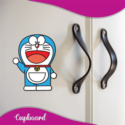 Doraemon Wooden Fridge Magnet – Bhai Please India