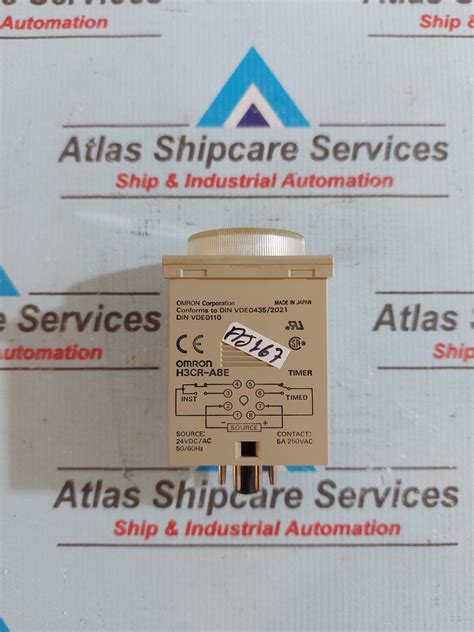 OMRON H3CR-A8E SOLID STATE TIMER 0-3 Min – Atlas Shipcare Services