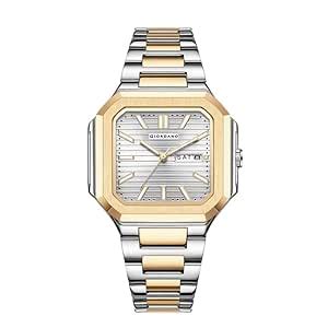 Buy Giordano Square Formal Watch for Men – Textured Dial,Day & Date ...
