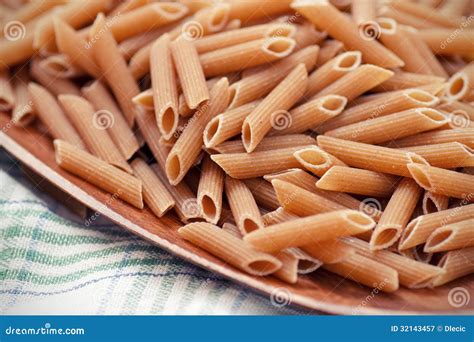 Whole grain pasta stock image. Image of full, products - 32143457