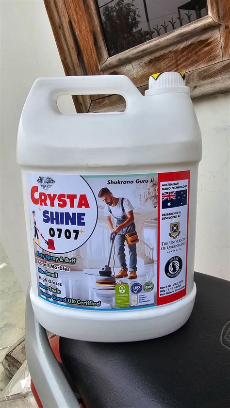 Crysta Shine 0707 - Marble Crystallizer & Marble Polish Liquid - Easy ...