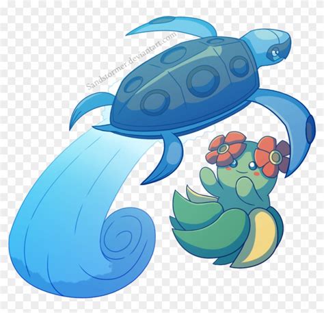 Bellossom And Tirtouga By Sandstormer Bellossom And - Bellossom - Free ...