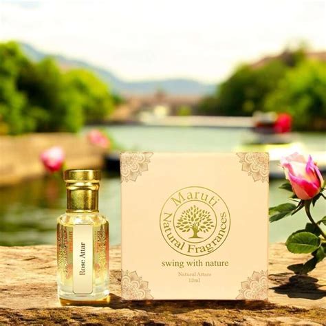 12ml Rose Attar Roll-On - Pure & Natural Non-Alcoholic & Undiluted ...