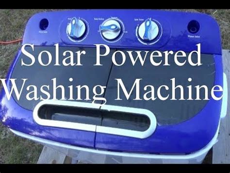 Image result for Solar Powered Washing Machine
