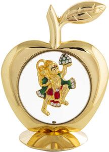 INTERNATIONAL GIFT Gold Plated Hanuman Idol In Apple Shape | For Car ...