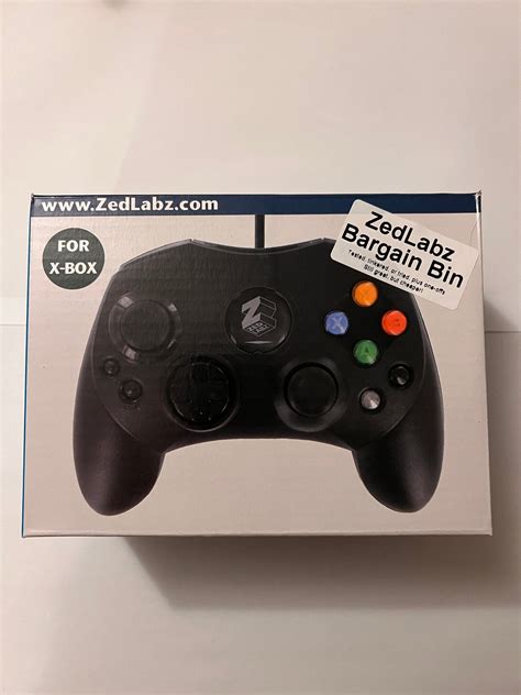 Wired controller for Xbox OG console, open box clearance