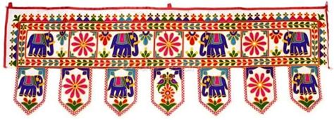 Vedic Vaani Traditional Gujarati Toran Bandarwal with Door Hanging for ...