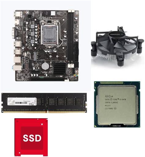 Amazon.in: Buy H61 Motherboard Kit With Processor I5 ATX 3470/3570/3330 ...