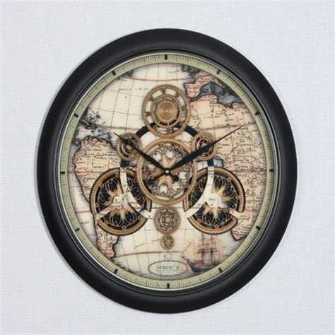 Wheels Of The World Clock