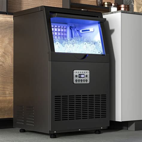 YITAHOME 130lbs Ice Maker Machine Commercial Under Counter Ice Maker ...
