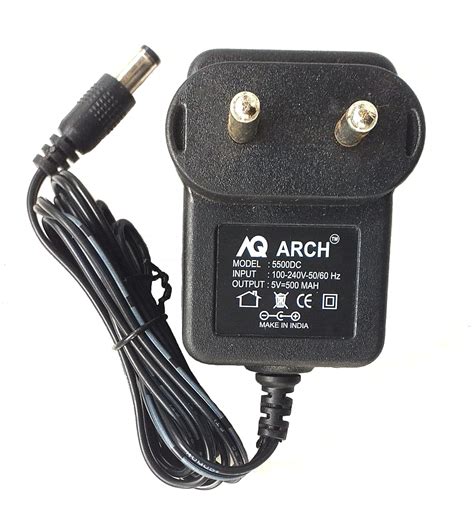 5Volt 500 Mah (0.5Amp) Power Adapter for Set Top Box, WiFi Router ...