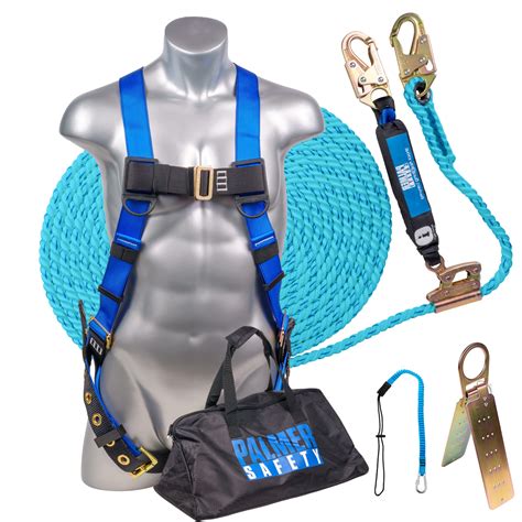 Buy Palmer Safety V5504 Roofing Kit, Construction Harness, Vertical ...