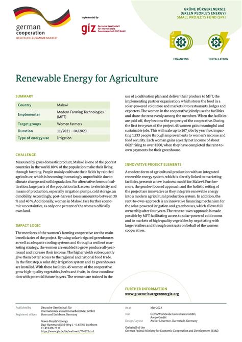 File:GBE-SPF MFT Projectfactsheet.pdf - energypedia